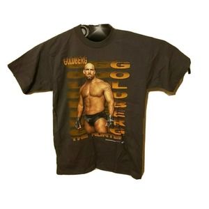 90's GOLDBERG T-Shirt Size L Wrestling Deadstock